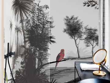 IMAGINARY PARADISE - Bathroom wallpaper by Wall&decò