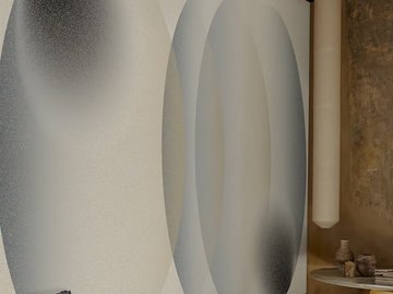 INTERSECTION - Relief nonwoven wallpaper by Wall&decò