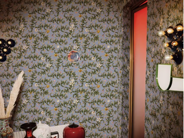 JARDIN D'HIVER - Ecological fire retardant wallpaper by Wall&decò