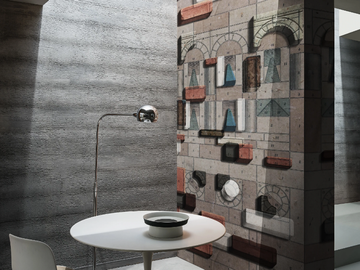 JEUX DE CONSTRUCTION - Landscape wallpaper by Wall&decò