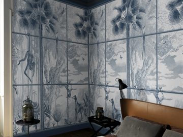LA GABBIA 03 - Ecological nonwoven wallpaper by Wall&decò