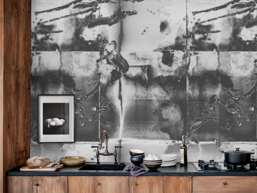 LAVA - Bathroom wallpaper by Wall&decò