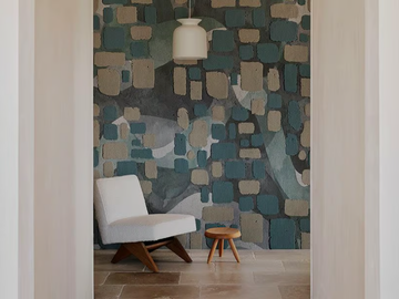 LE CARRÉ - Wallpaper with d.ecodura™ backing by Wall&decò
