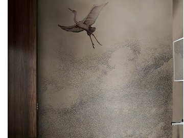 LEARN TO FLY - Waterproof washable wallpaper by Wall&decò