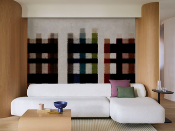 NOT A TARTAN - Wallpaper with d.ecodura™ backing by Wall&decò
