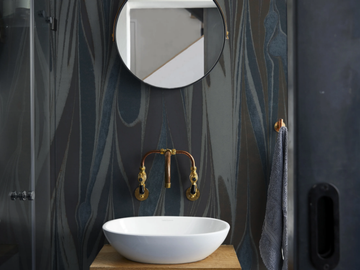 POSIDONIA - Bathroom wallpaper by Wall&decò