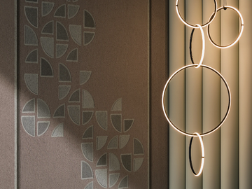 THE GAME - Geometric wallpaper by Wall&decò