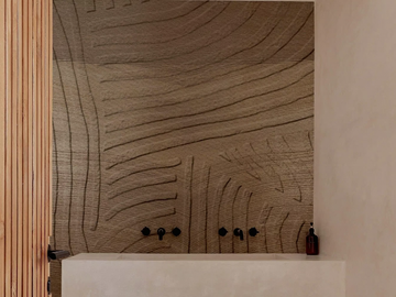 THE RISE - Waterproof wallpaper by Wall&decò