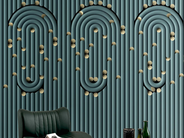 TUBES&PIPES - Vinyl wallpaper by Wall&decò