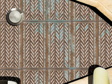 TURQUOISE - Vinyl wallpaper by Wall&decò