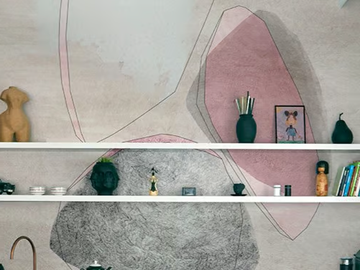 WHERE IS THE LINE - Waterproof washable wallpaper by Wall&decò