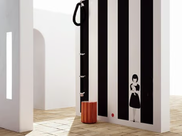 YUKO - Ecological fire retardant wallpaper by Wall&decò