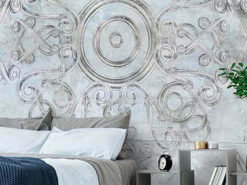 Abstract map - Classic wallpaper, eco-friendly, PVC free and washable by WallPepper®/Group