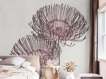 AUTUMN BLOOM - PVC free, eco-friendly, washable natural wallpaper by WallPepper®/Group