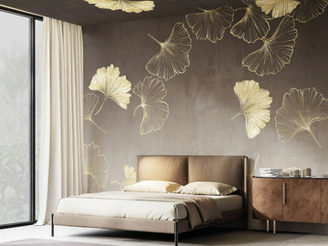 BILOBA - PVC free, eco-friendly, washable wallpaper by WallPepper®/Group