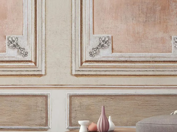 BOISERIE RIGOROSA - Wallpaper, PVC free, eco, washable by WallPepper®/Group