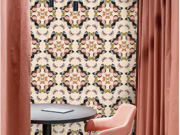 BUTTERTILES - Classic wallpaper, eco-friendly, PVC free and washable by WallPepper®/Group
