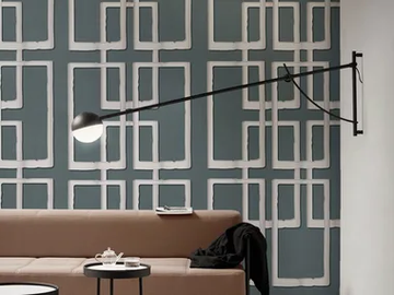 CHAIN - Geometric wallpaper, PVC free, eco-frindly, washable by WallPepper®/Group