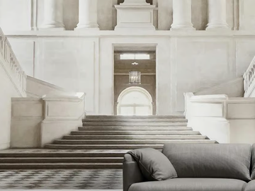 CHATEAU - Classic wallpaper, eco-friendly, PVC free and washable by WallPepper®/Group