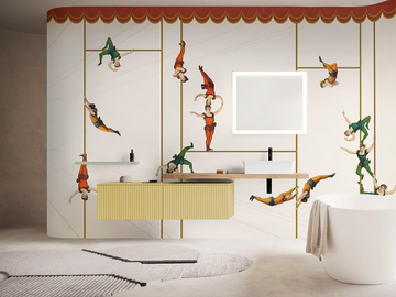ÉQUILIBRE - PVC free, eco-friendly, washable wallpaper by WallPepper®/Group