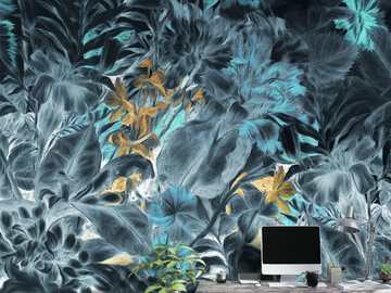 FLOWERS - Ecological nonwoven wallpaper by WallPepper®/Group