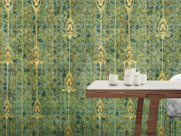 GINKGO - Wallpaper, PVC free, eco, washable by WallPepper®/Group