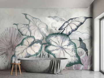 GIVERNY - Natural wallpaper, PVC free, eco-friendly, washable by WallPepper®/Group