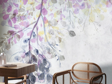 HANAMI - PVC free, eco-friendly, washable natural wallpaper by WallPepper®/Group