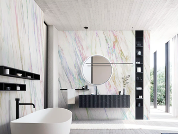HOLO MARBLE - PVC free, eco-friendly, washable wallpaper by WallPepper®/Group