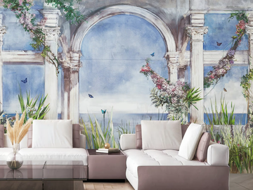 INCANTO - PVC free, eco-friendly, washable perspective wallpaper by WallPepper®/Group