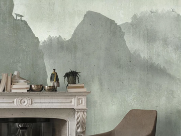 LANDSCAPE - Oriental wallpaper, PVC free, eco, washable by WallPepper®/Group