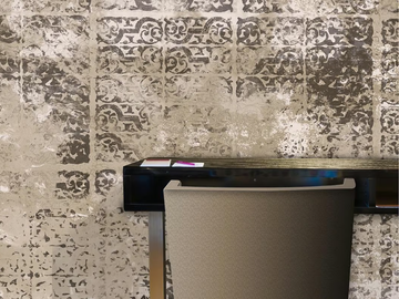 LETTERPRESS GARDEN - Industrial and modern wallpaper, PVC free, eco, washable by WallPepper®/Group