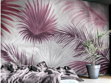 MACRO MIAMI - Tropical wallpaper, eco-friendly, PVC free and washable by WallPepper®/Group