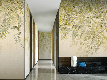 MEDITERRANEAN GOLD - PVC free, eco-friendly, washable natural wallpaper by WallPepper®/Group