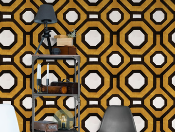 OCTAWALL - Modern wallpaper, eco-friendly, PVC free and washable by WallPepper®/Group