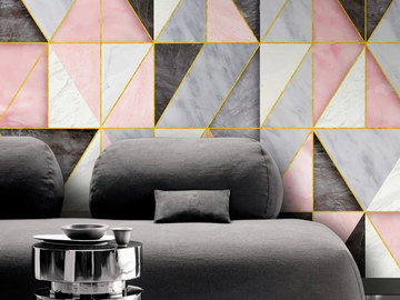 RHOMBUS - Modern wallpaper, eco-friendly, PVC free and washable by WallPepper®/Group