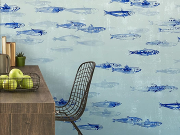 SARDINIA - Tropical wallpaper, PVC free, eco, washable by WallPepper®/Group
