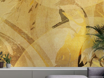 SEA ME - Oriental wallpaper, eco-friendly, PVC free and washable by WallPepper®/Group