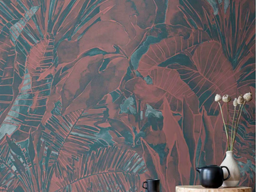THE WALL - Tropical wallpaper, eco-friendly, PVC free and washable by WallPepper®/Group