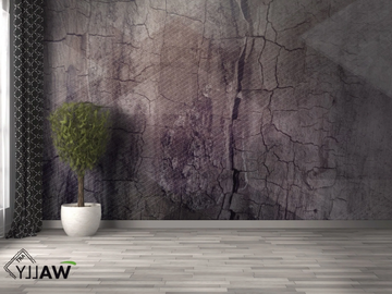 BARK - Wood effect fire retardant washable nonwoven wallpaper by WALLYART