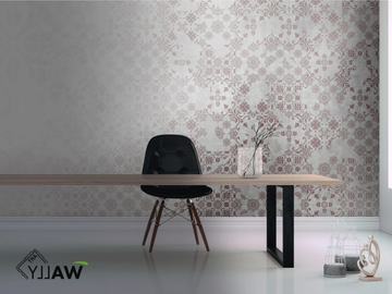 MAIOLICA 2.0 - Fire retardant washable encaustic effect nonwoven wallpaper by WALLYART