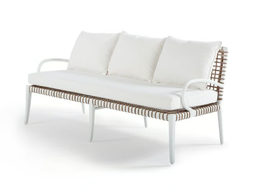 DELTA - 3 seater aluminium garden sofa by Walters