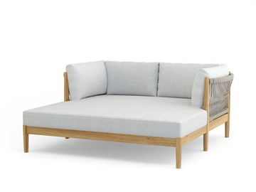 GEORGICA - Teak garden bed by Walters