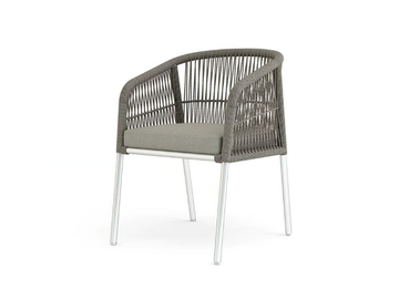 KELLIS - Aluminium garden chair with armrests by Walters