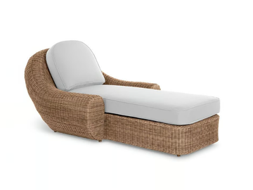 RANDI - Resin sun lounger / chaise longue by Walters