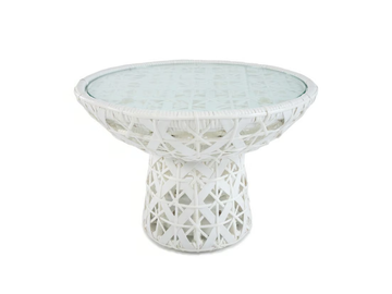 REVERIE - Round resin garden side table by Walters