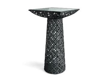 REVERIE - Square resin high table by Walters