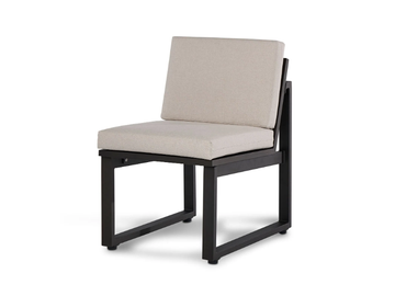 TIDAL - Sled base aluminium garden chair by Walters