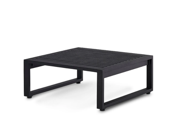 TIDAL - Square aluminium coffee table by Walters