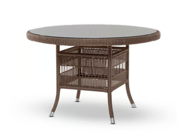 WATER - Round resin dining table by Walters